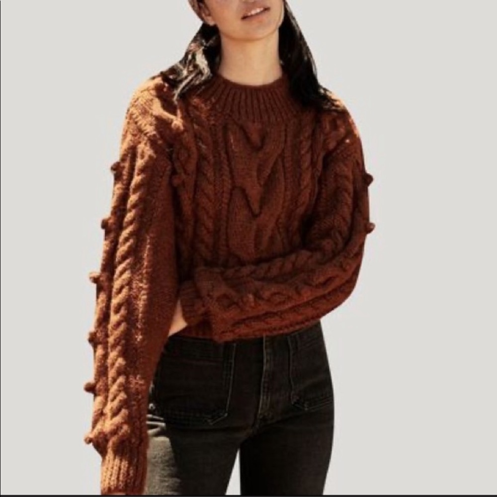 Doen knit sweater made with baby alpaca wool